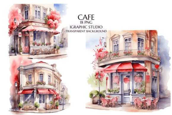 Download Cafe Clipart, Store Front Clipart - Premium Resources