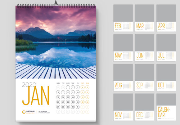 Download Wall Calendar - Premium Bundle